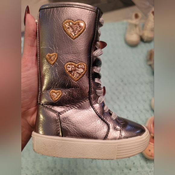 Toddler Girls Michael Kors Sneaker Boots Size 5T - Picture 8 of 8